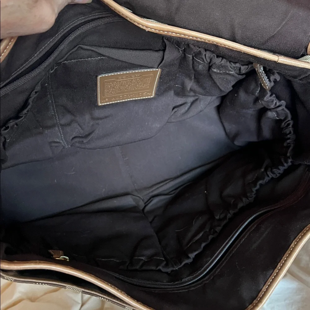 Vintage Coach Legacy Large Laptop Case Bag